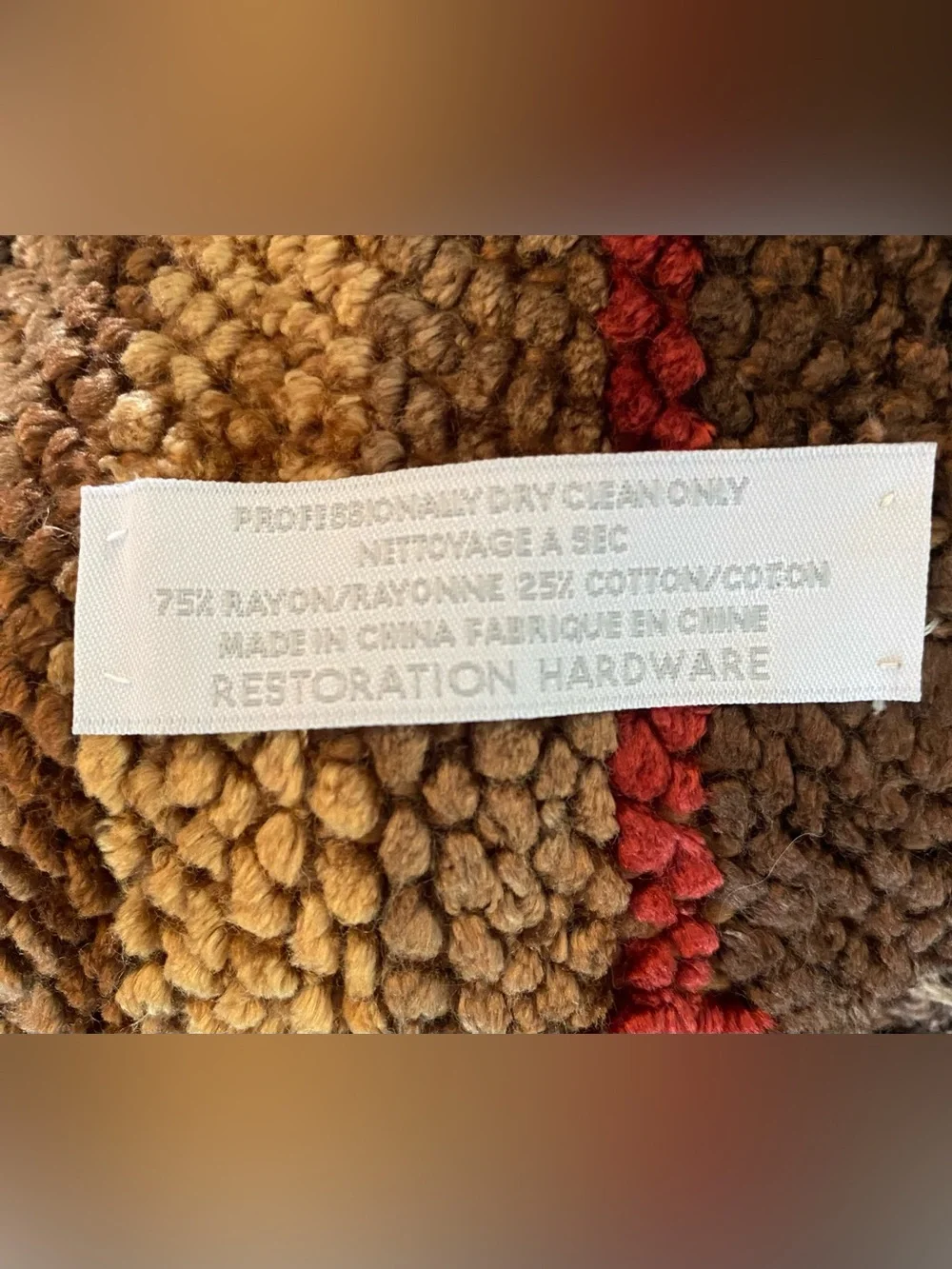 Restoration Hardware Pillow Covers & Throw